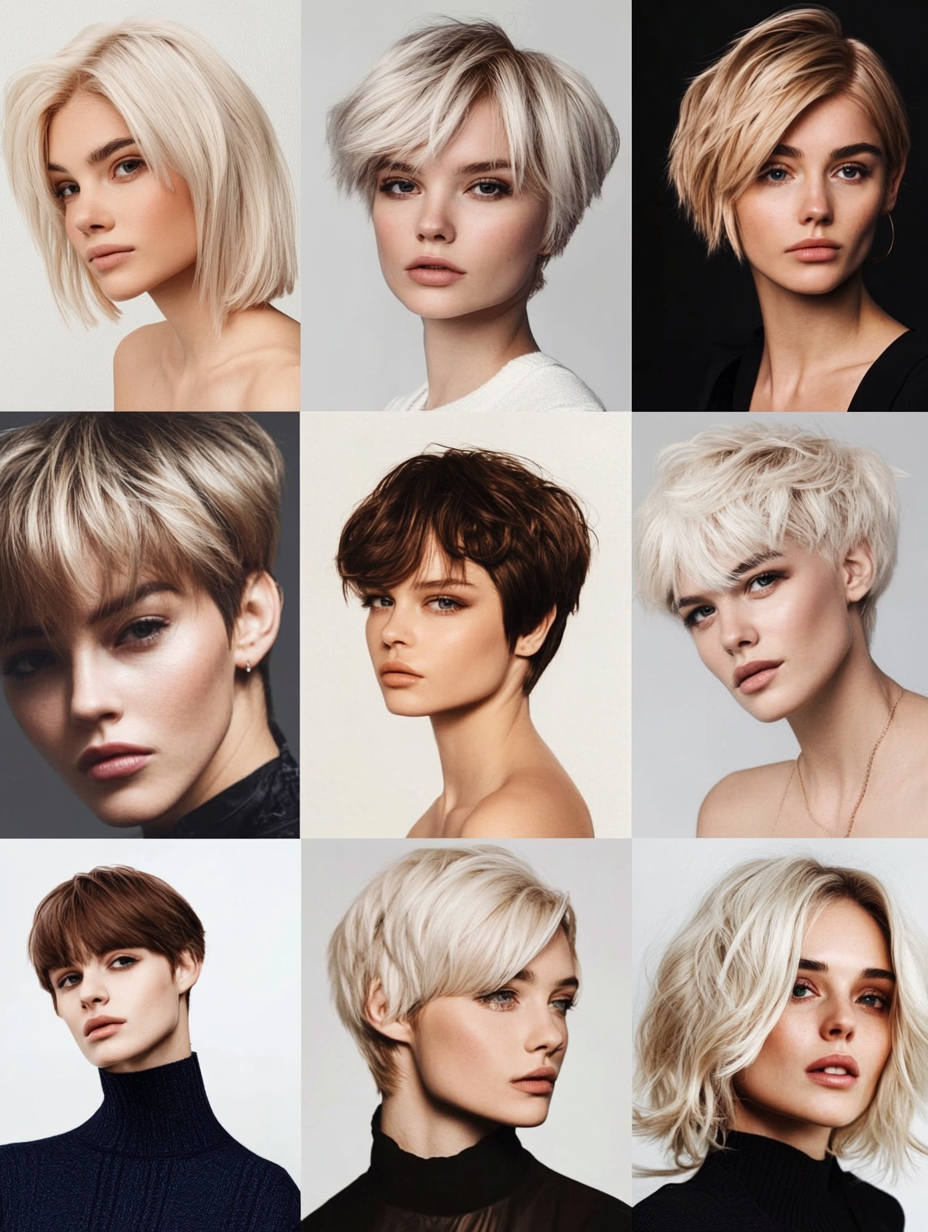 Managing Volume in Short Hair Without Relying on Styling Products