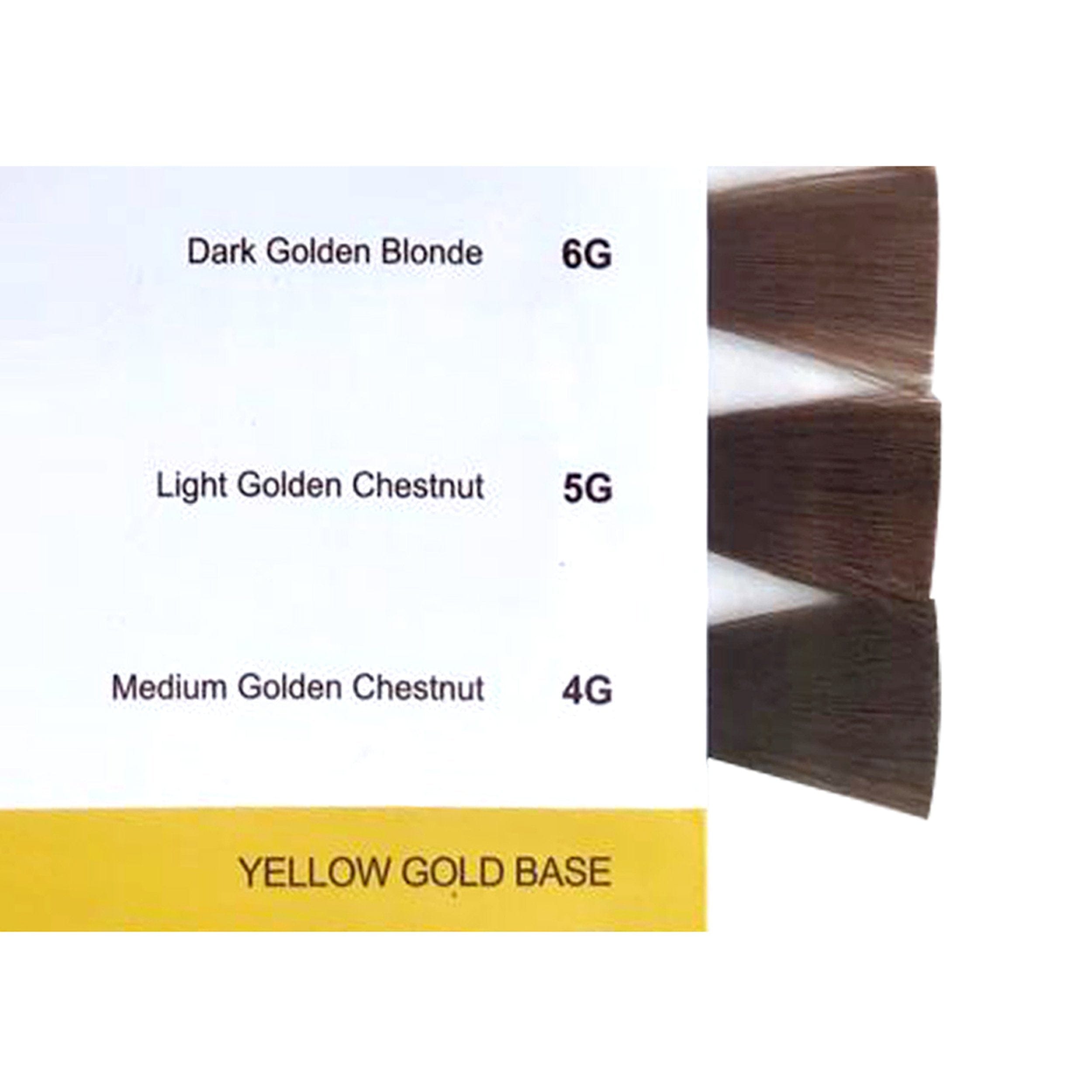 Dark Golden Blonde Hair Color Chart